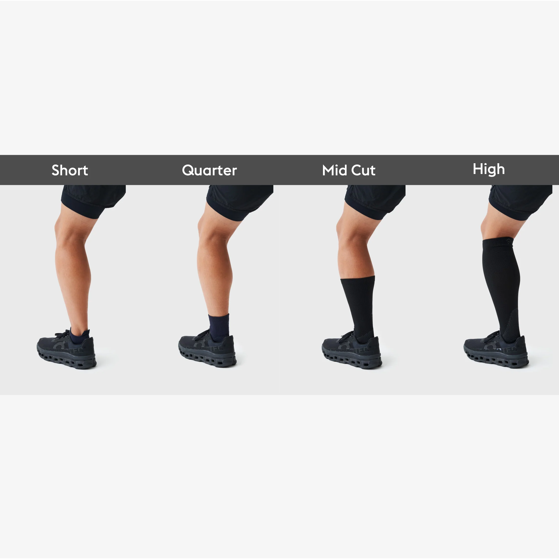 Ventilating Light Quarter Socks - Image 5
