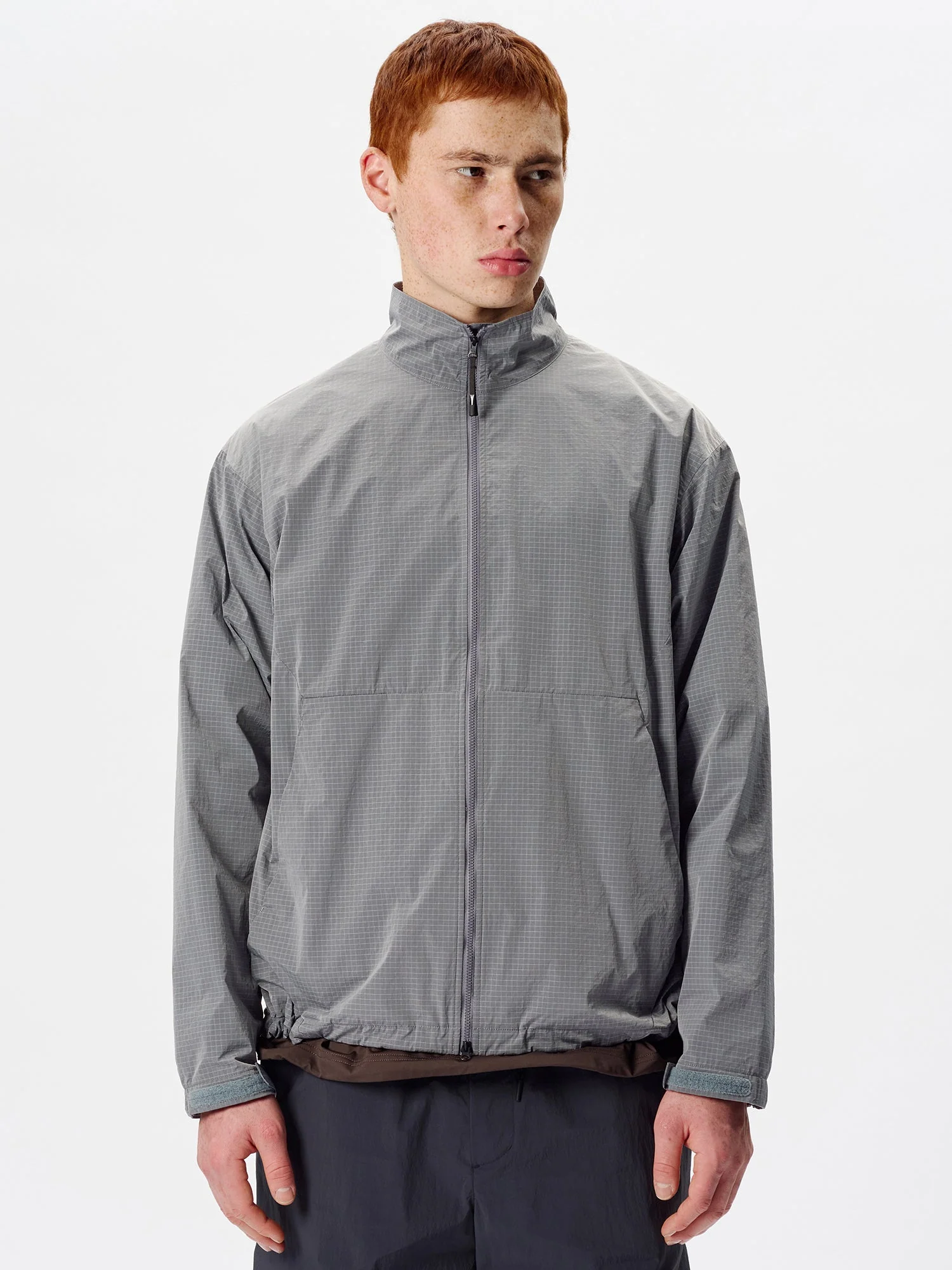 Dope Dyed Rip-stop Wind Jacket