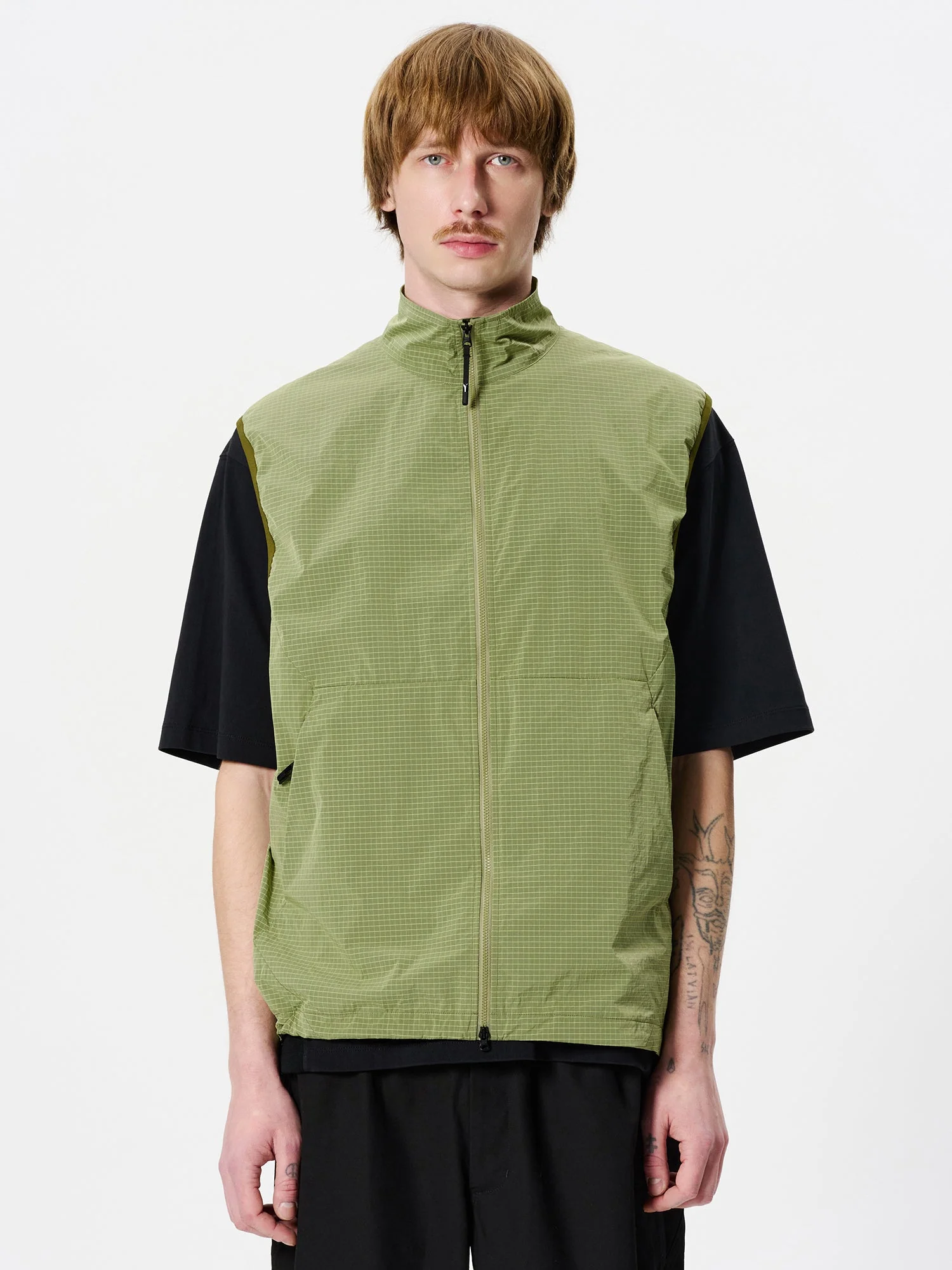 Dope Dyed Rip-stop Wind Vest