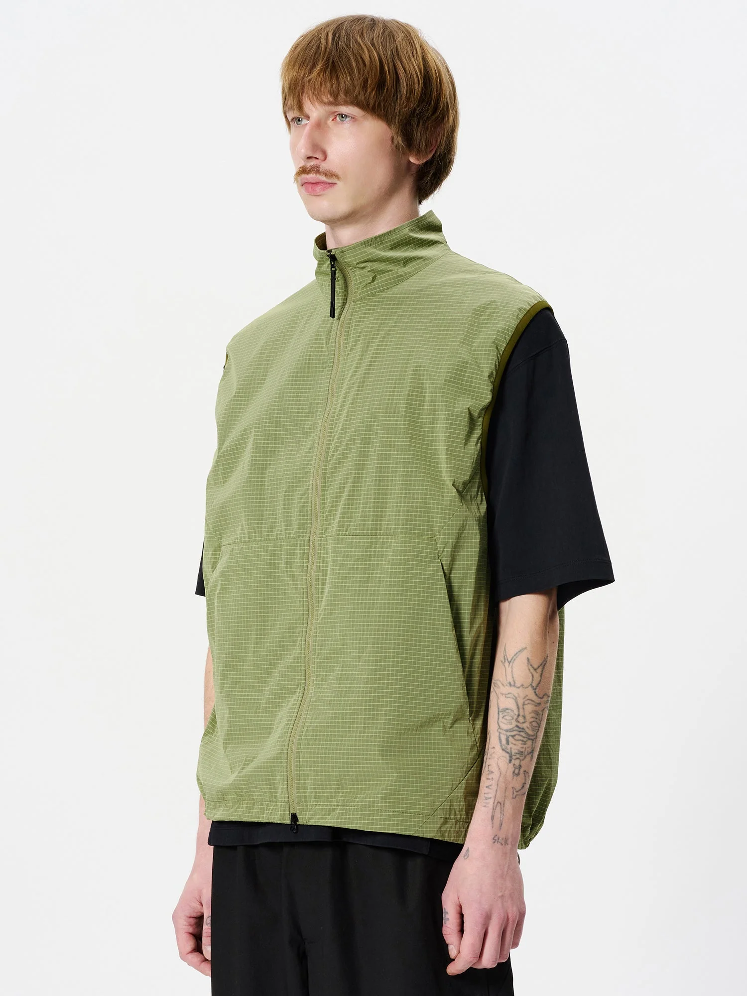 Dope Dyed Rip-stop Wind Vest - Image 5
