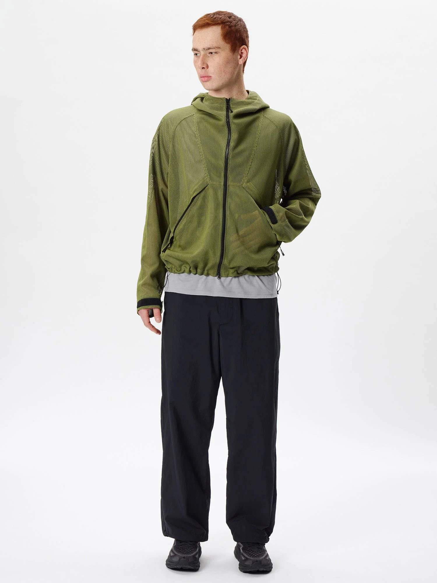 Tonalith Mesh Hooded Jacket - Image 4