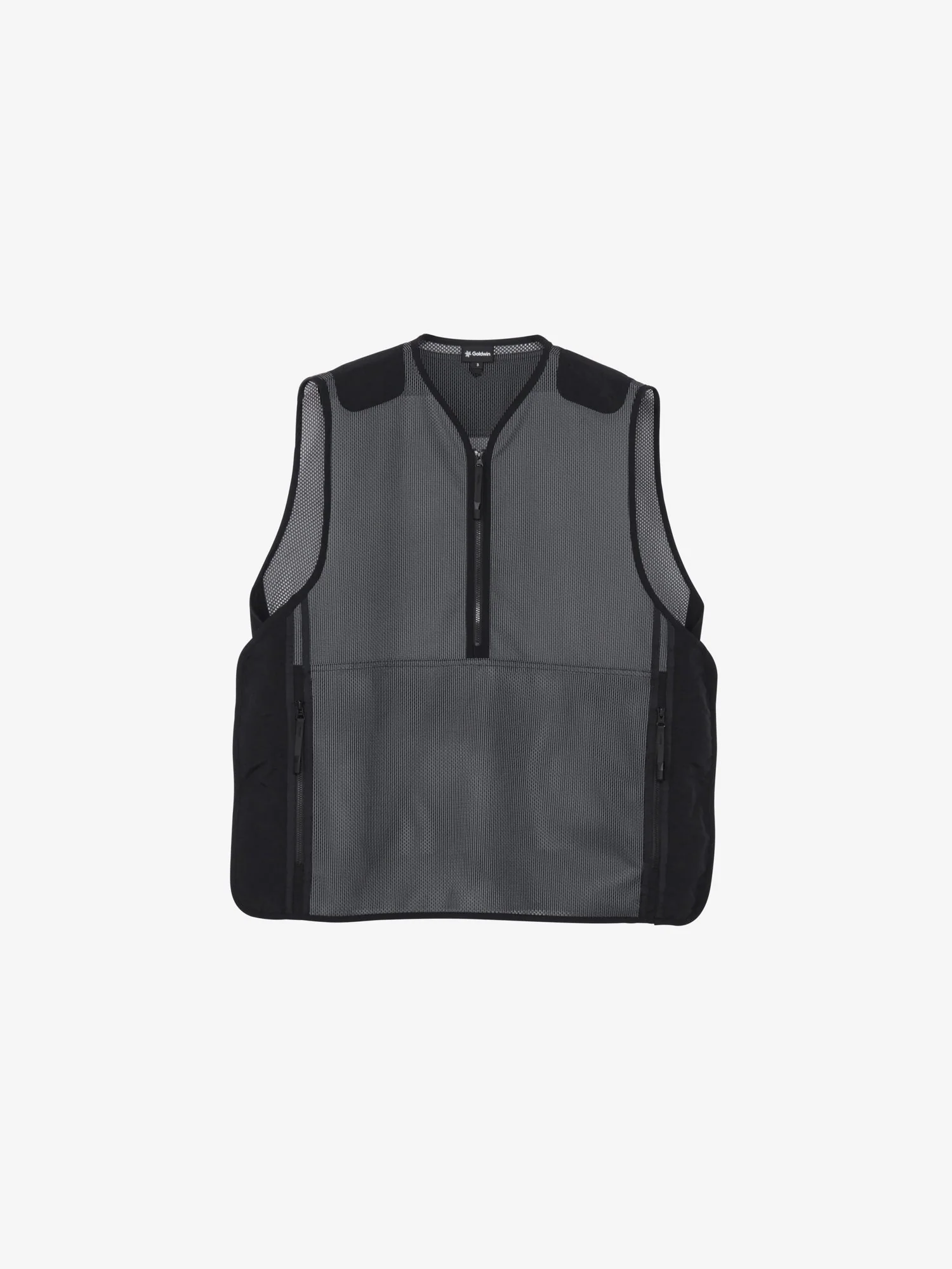 Tonalith Mesh Half Zip Vest - Image 2