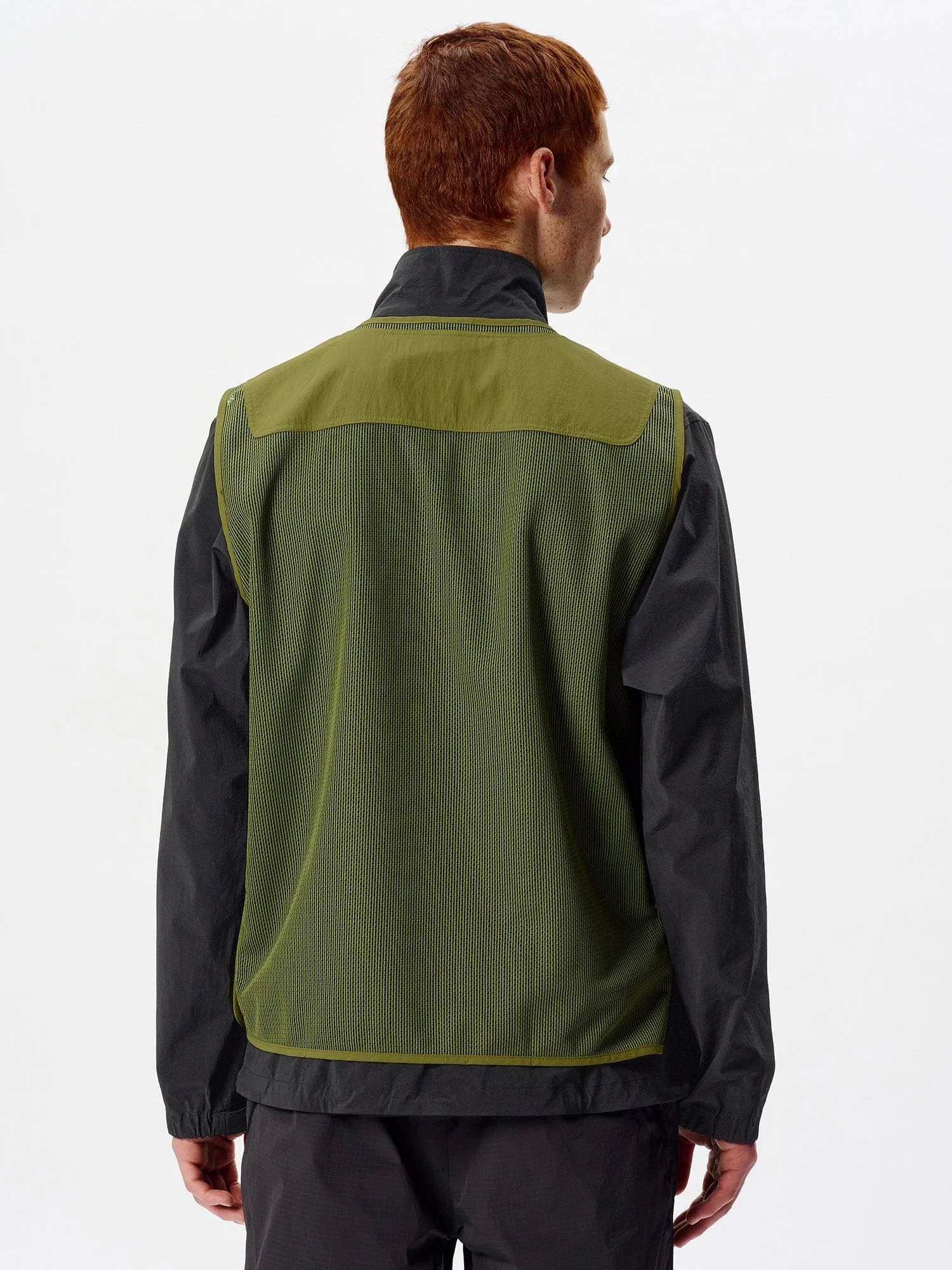 Tonalith Mesh Half Zip Vest - Image 6