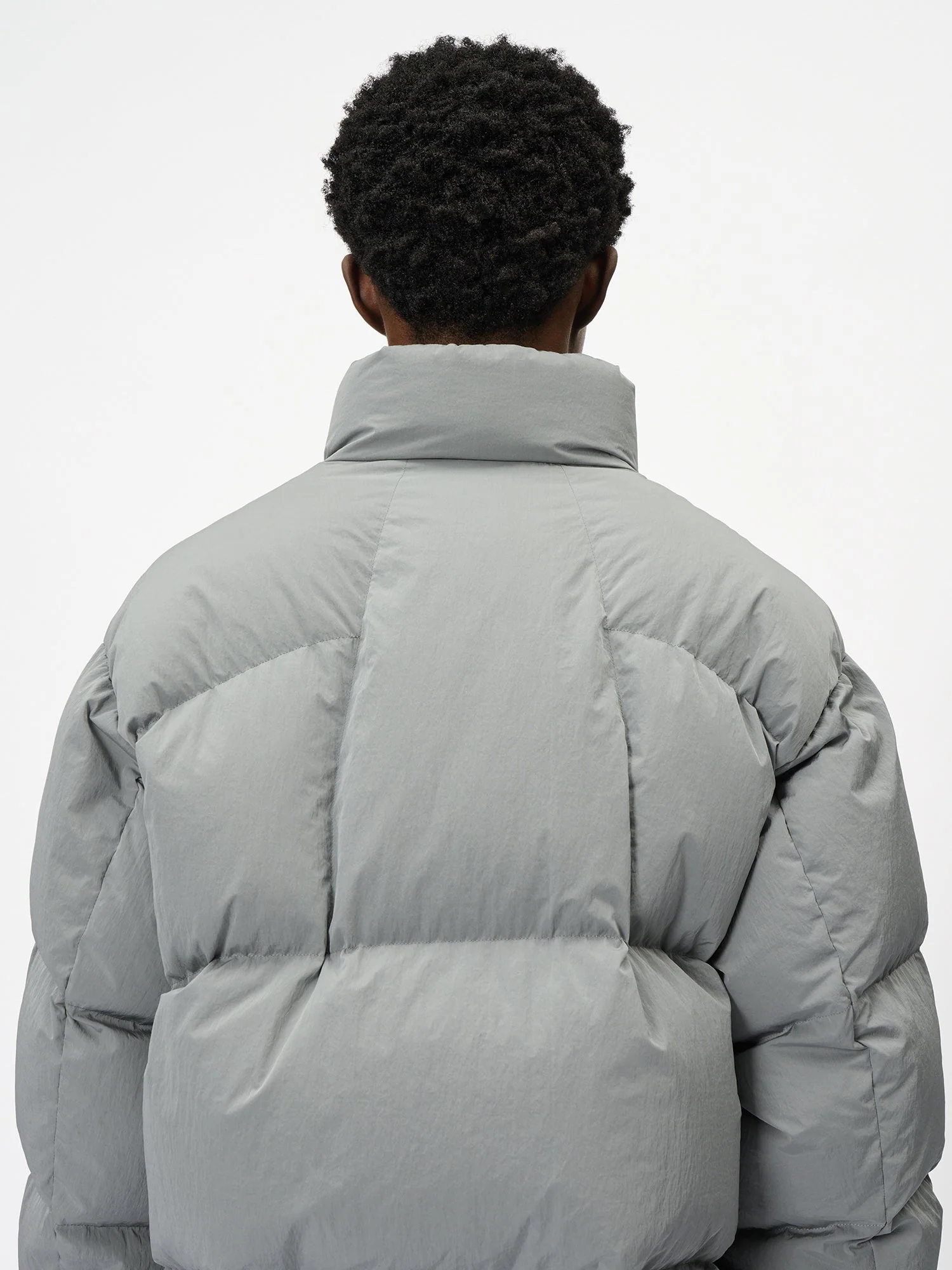 Dope Dyed Ripple Nylon Down Jacket - Image 18