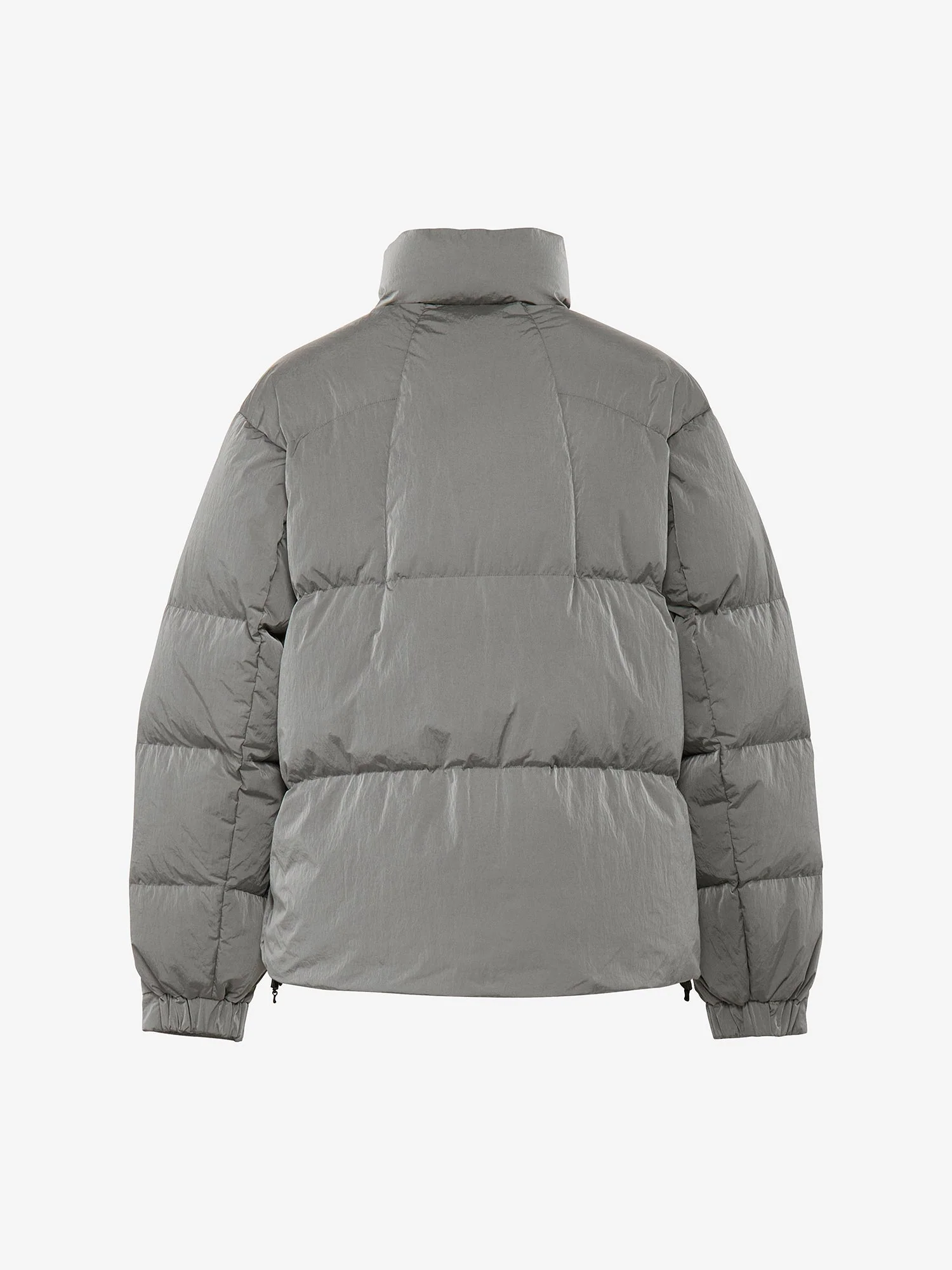 Dope Dyed Ripple Nylon Down Jacket - Image 3