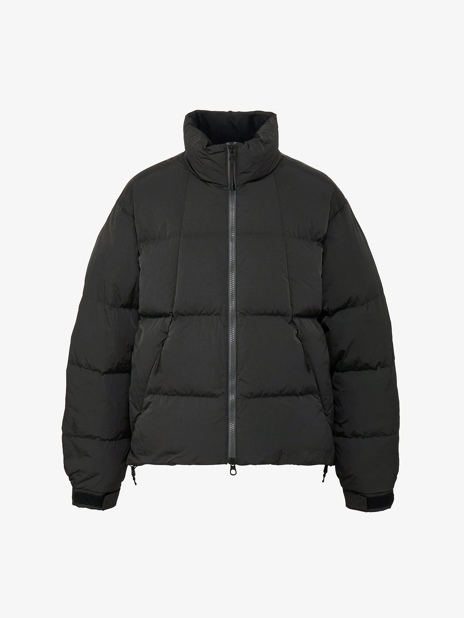 Dope Dyed Ripple Nylon Down Jacket - Image 7
