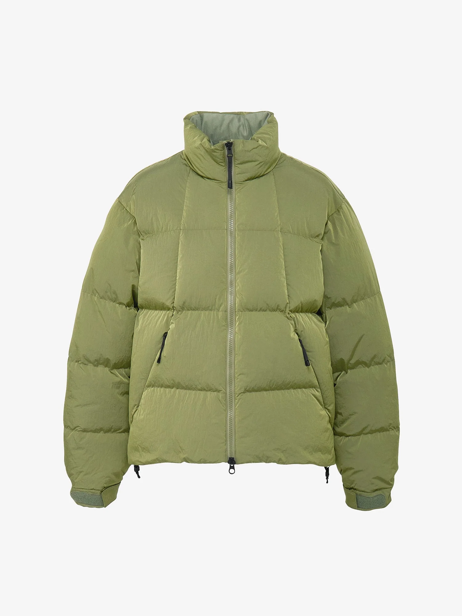Dope Dyed Ripple Nylon Down Jacket - Image 9