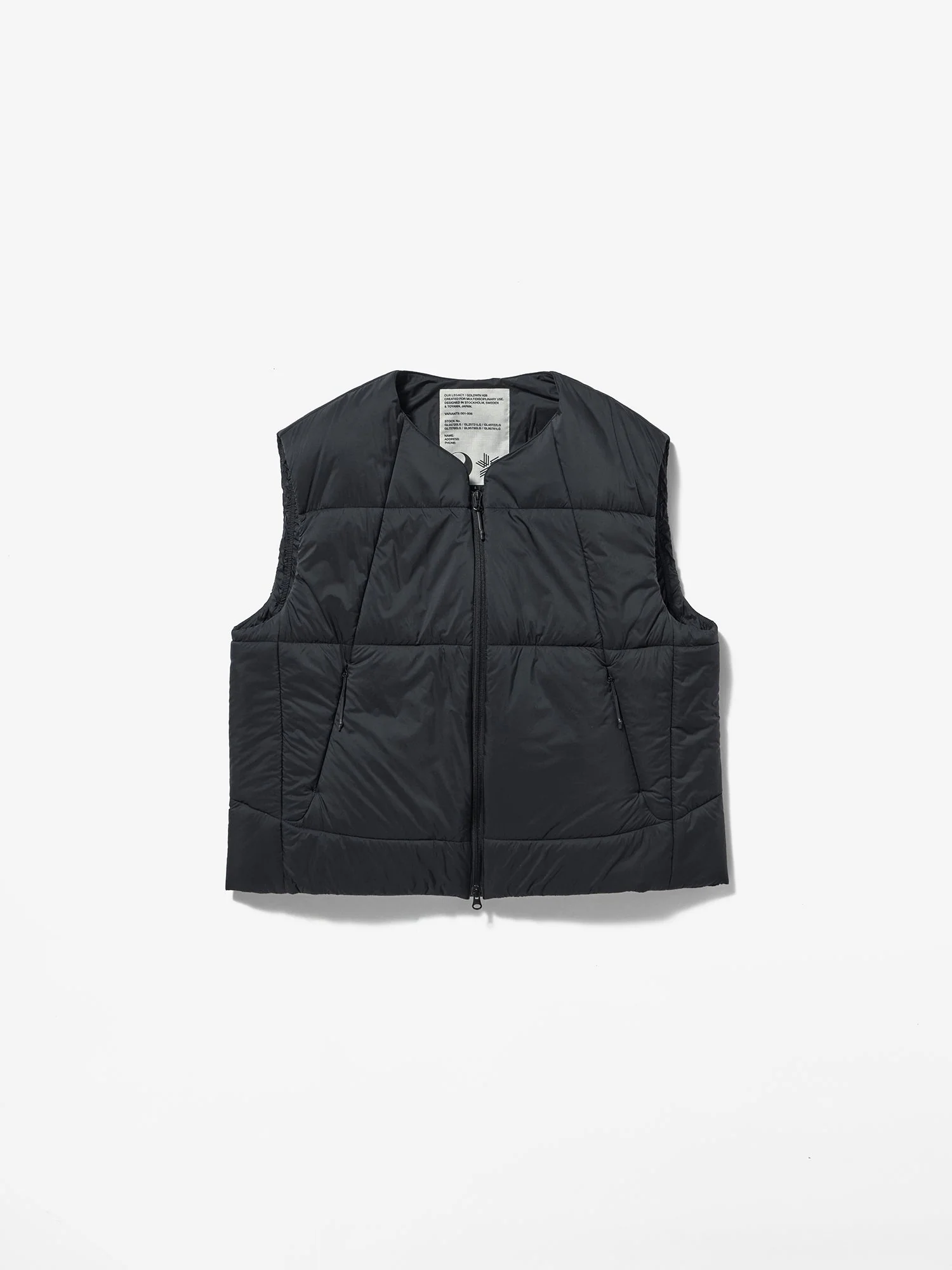 Goldwin x OUR LEGACY Insulated Vest