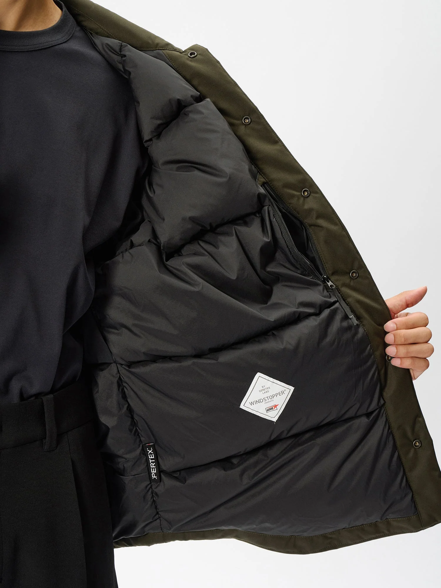 WINDSTOPPER Three-Dimensional Down Shirt - Image 15