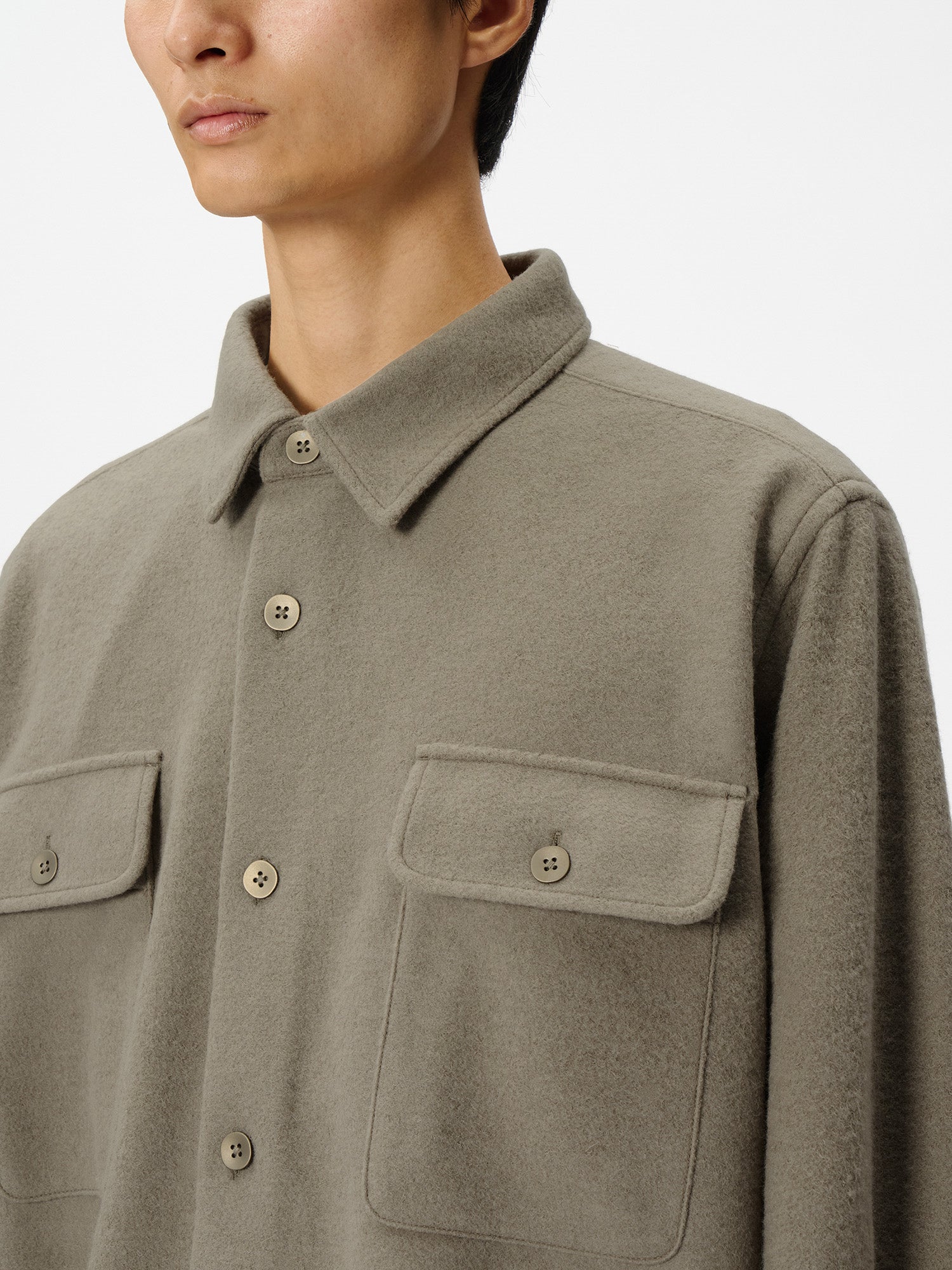 Wool Jersey Coptis Shirt - Image 14
