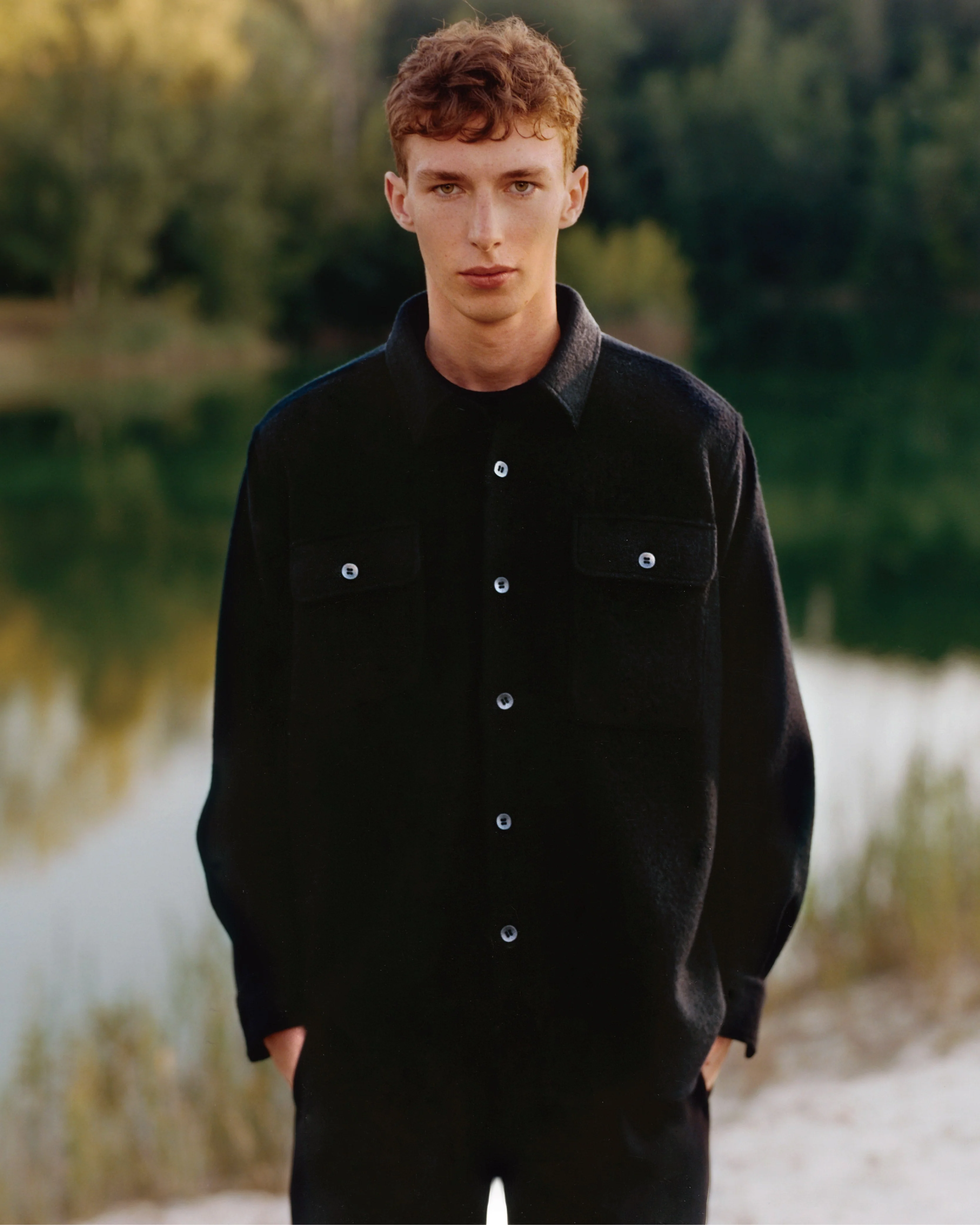 Wool Jersey Coptis Shirt - Image 2