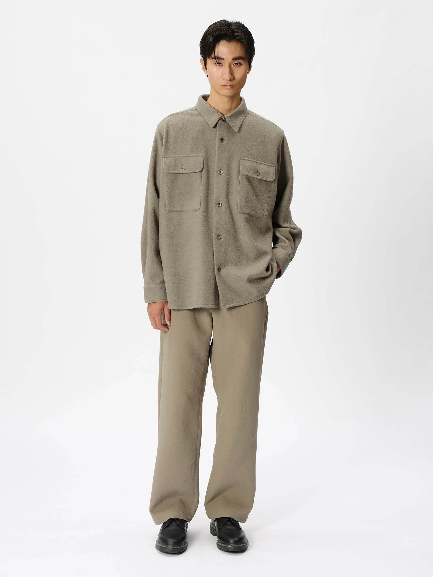 Wool Jersey Coptis Shirt - Image 8