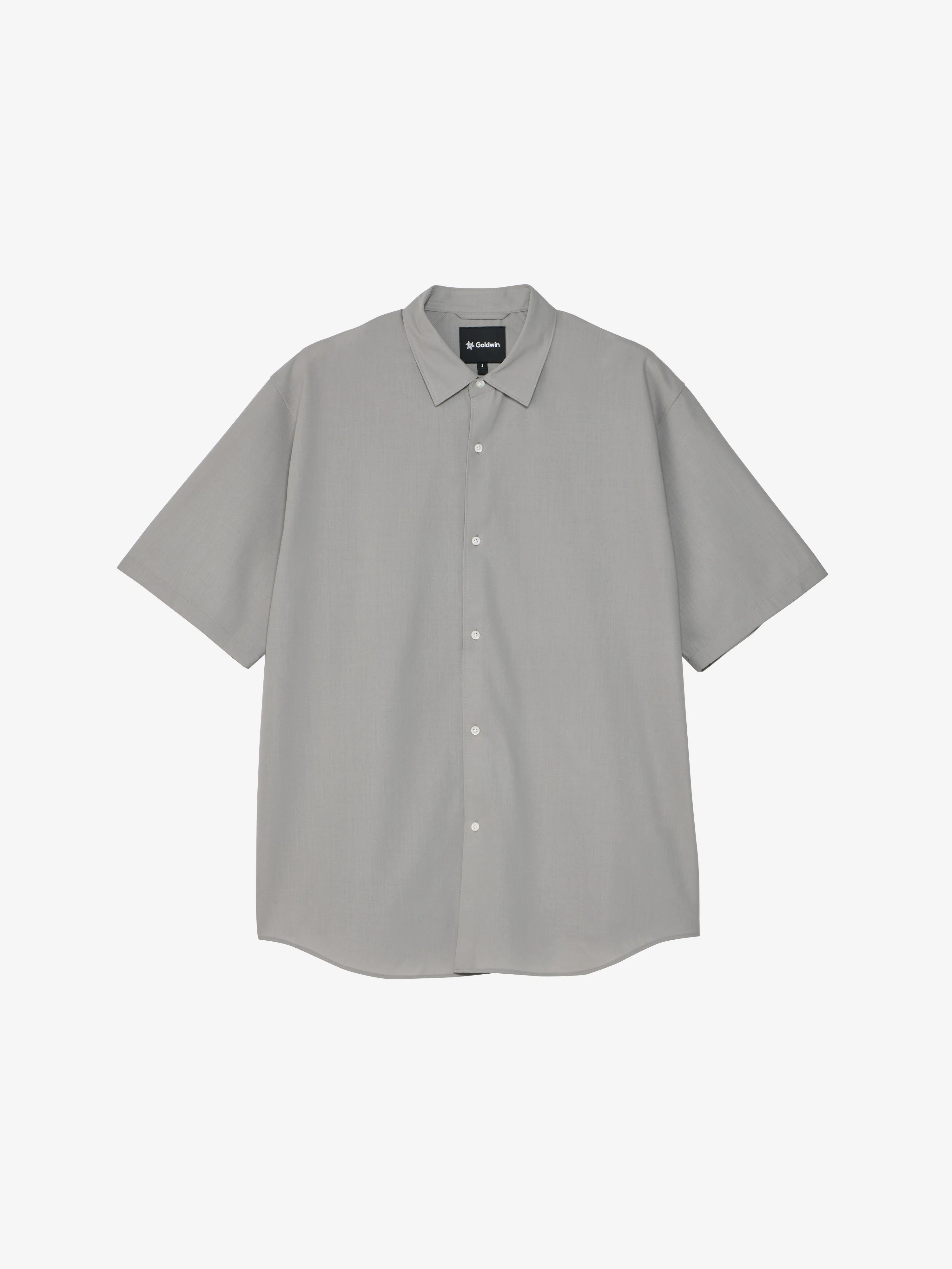 High Twisted Wool Relax S/S Shirt - Image 2