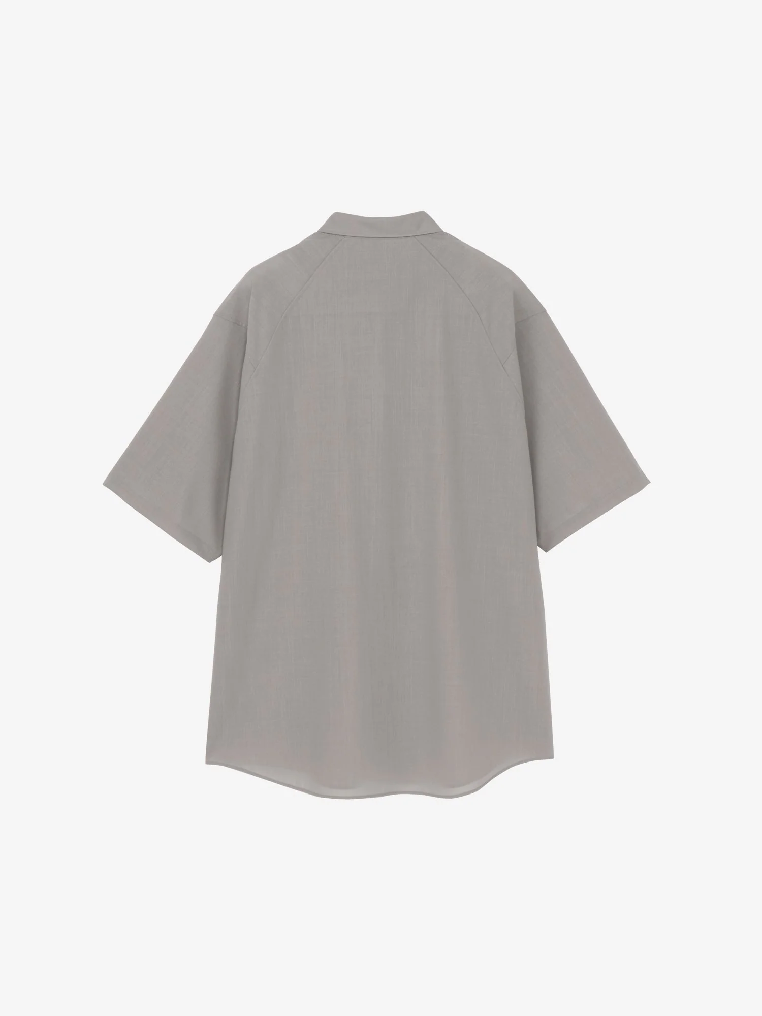 High Twisted Wool Relax S/S Shirt - Image 3