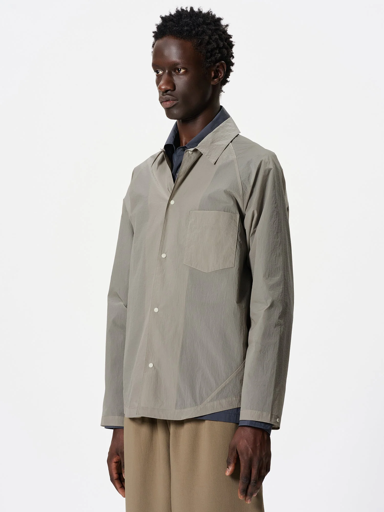 Sheer Nylon Wind Shirt - Image 5