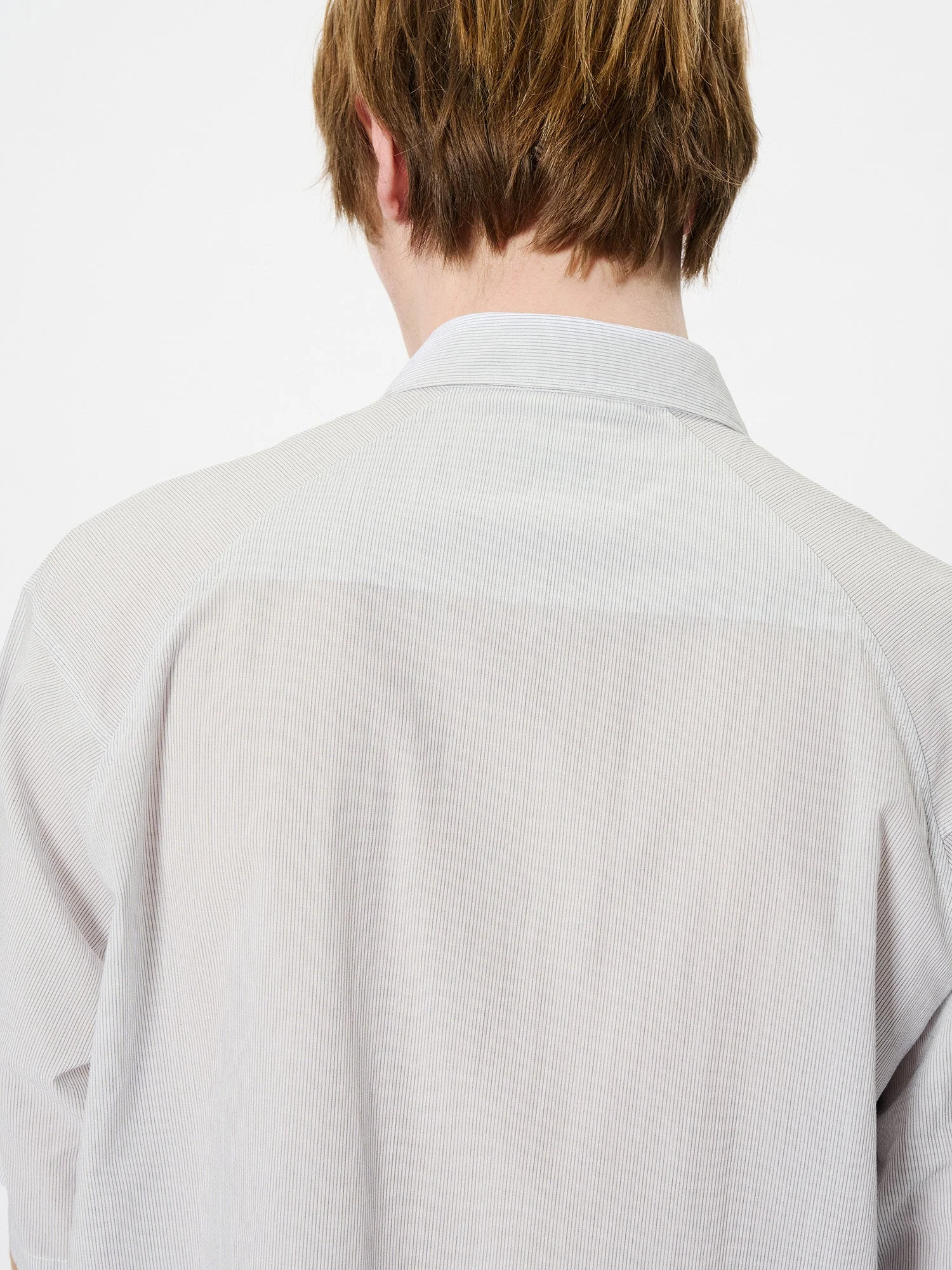Fine Cotton Seersucker Striped S/S Shirt - Image 8