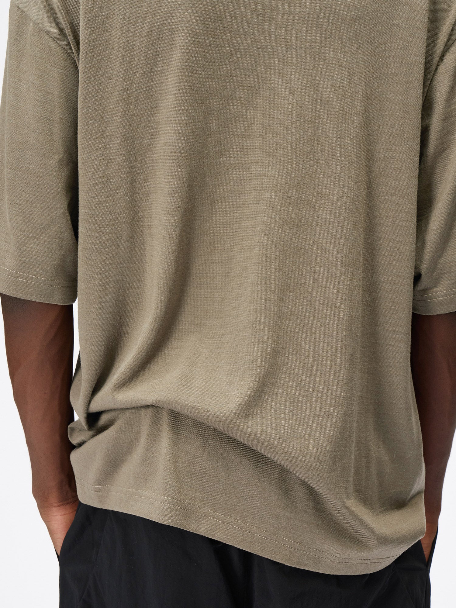 Wool x Lyocell Jersey T-shirt - Image 14