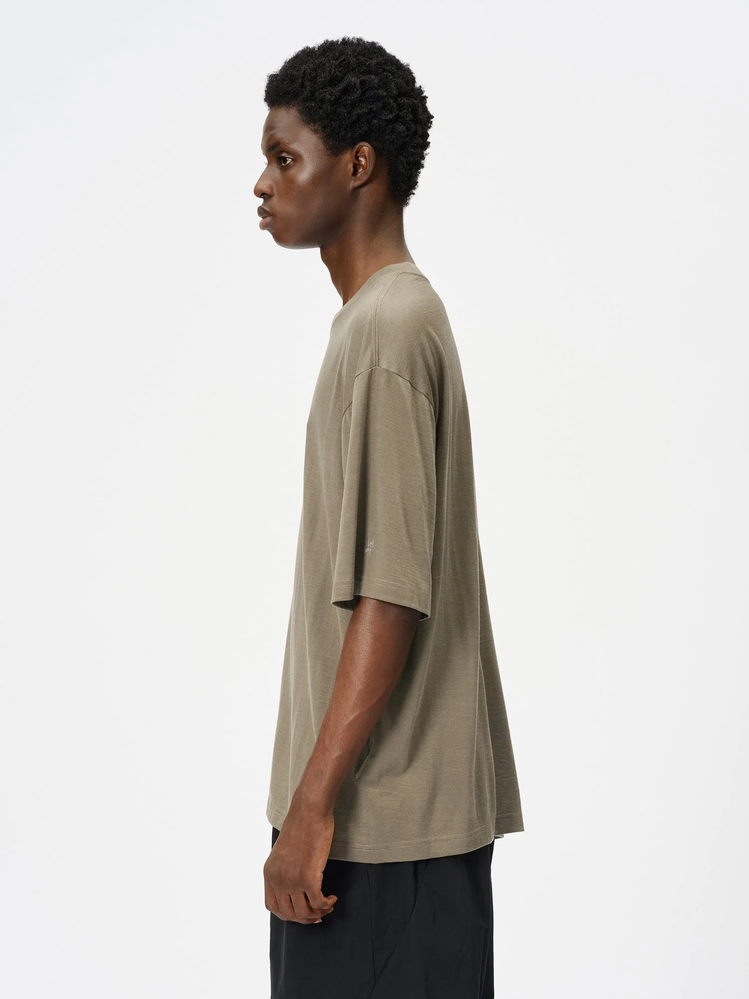 Wool x Lyocell Jersey T-shirt - Image 5