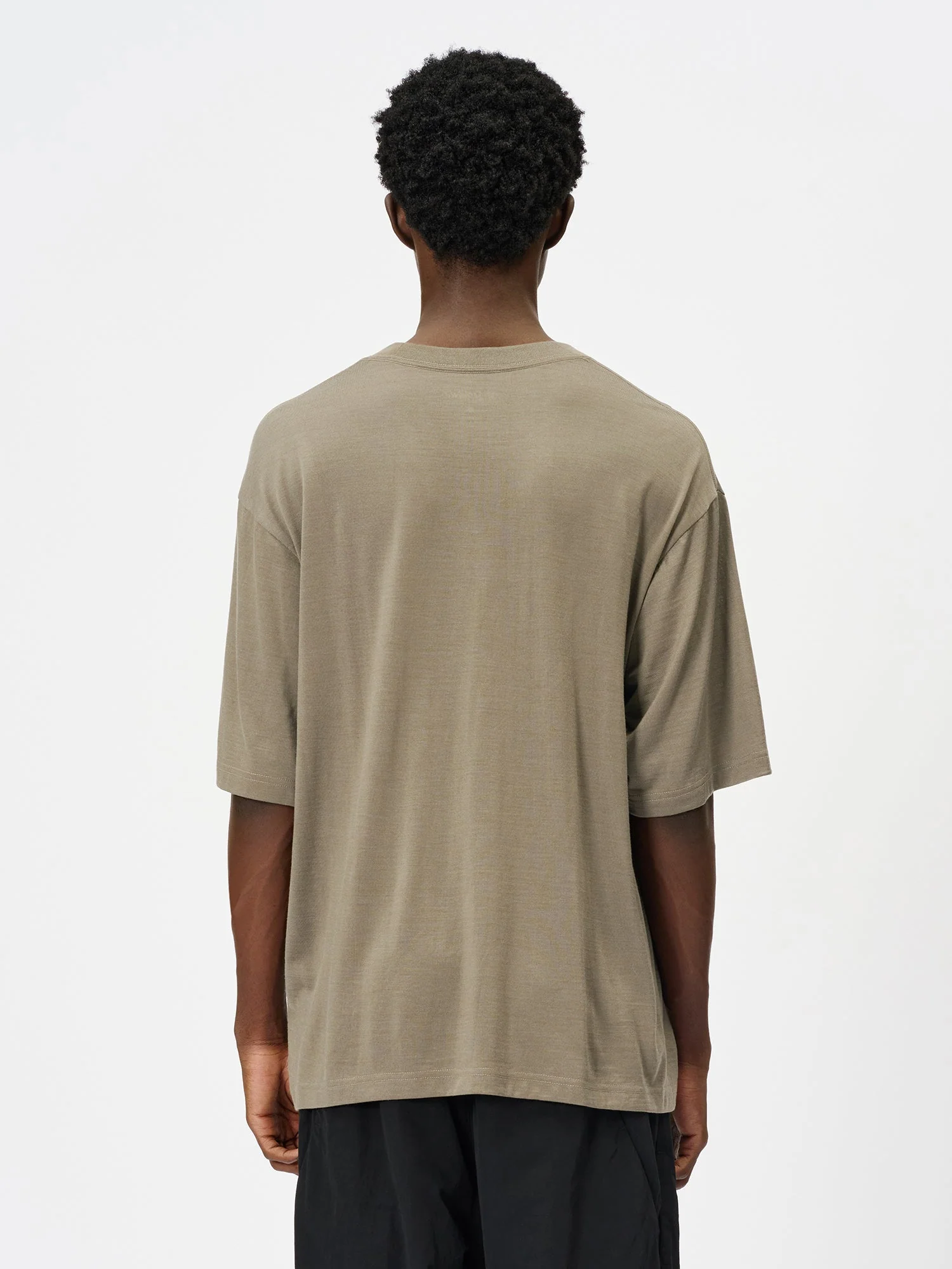 Wool x Lyocell Jersey T-shirt - Image 6