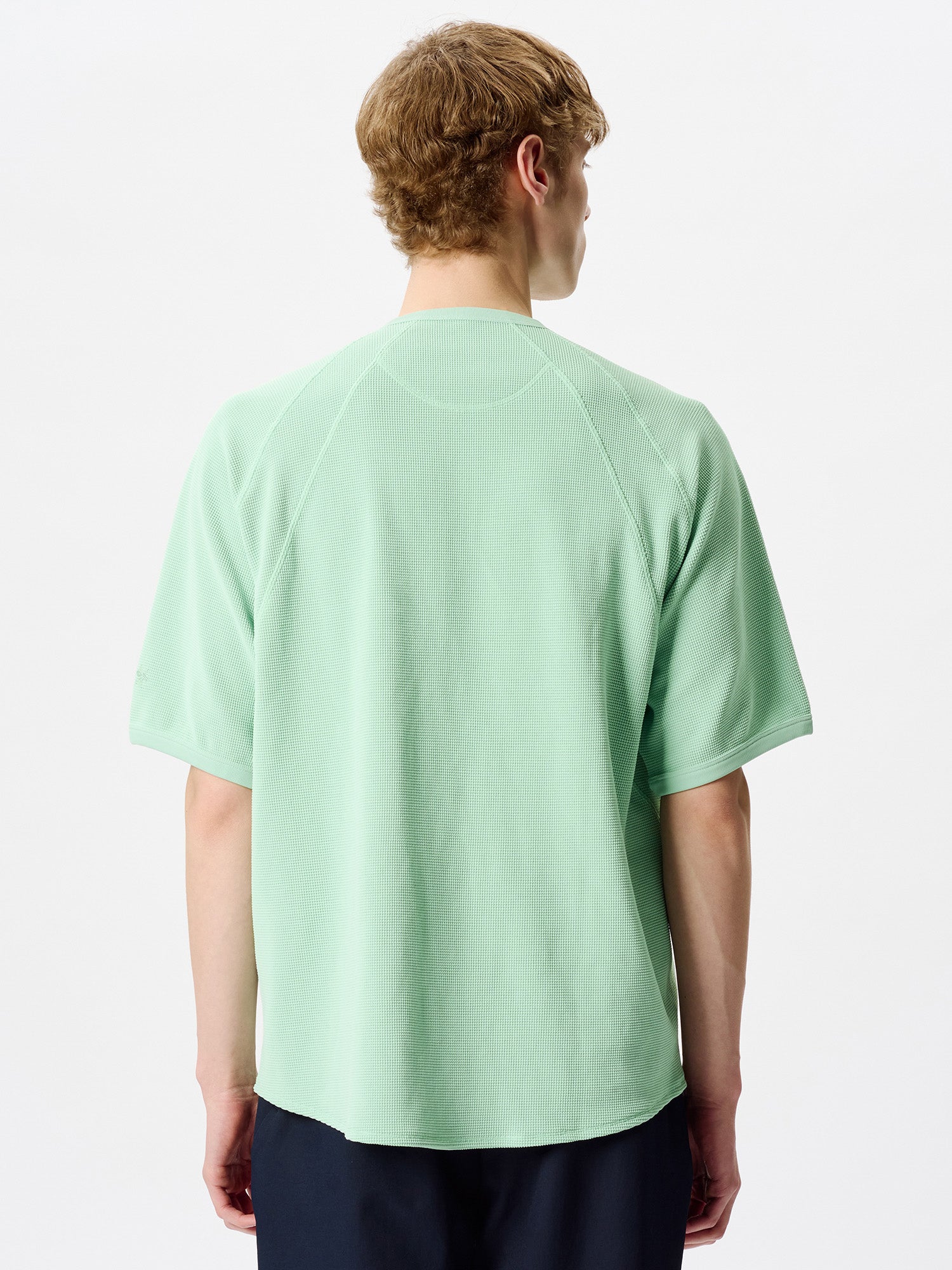 Mesh WF Actinoid Henley Neck T-shirt - Image 6