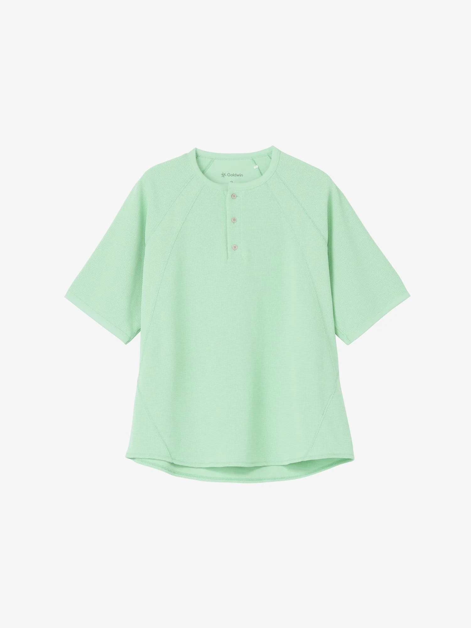 Mesh WF Actinoid Henley Neck T-shirt - Image 8