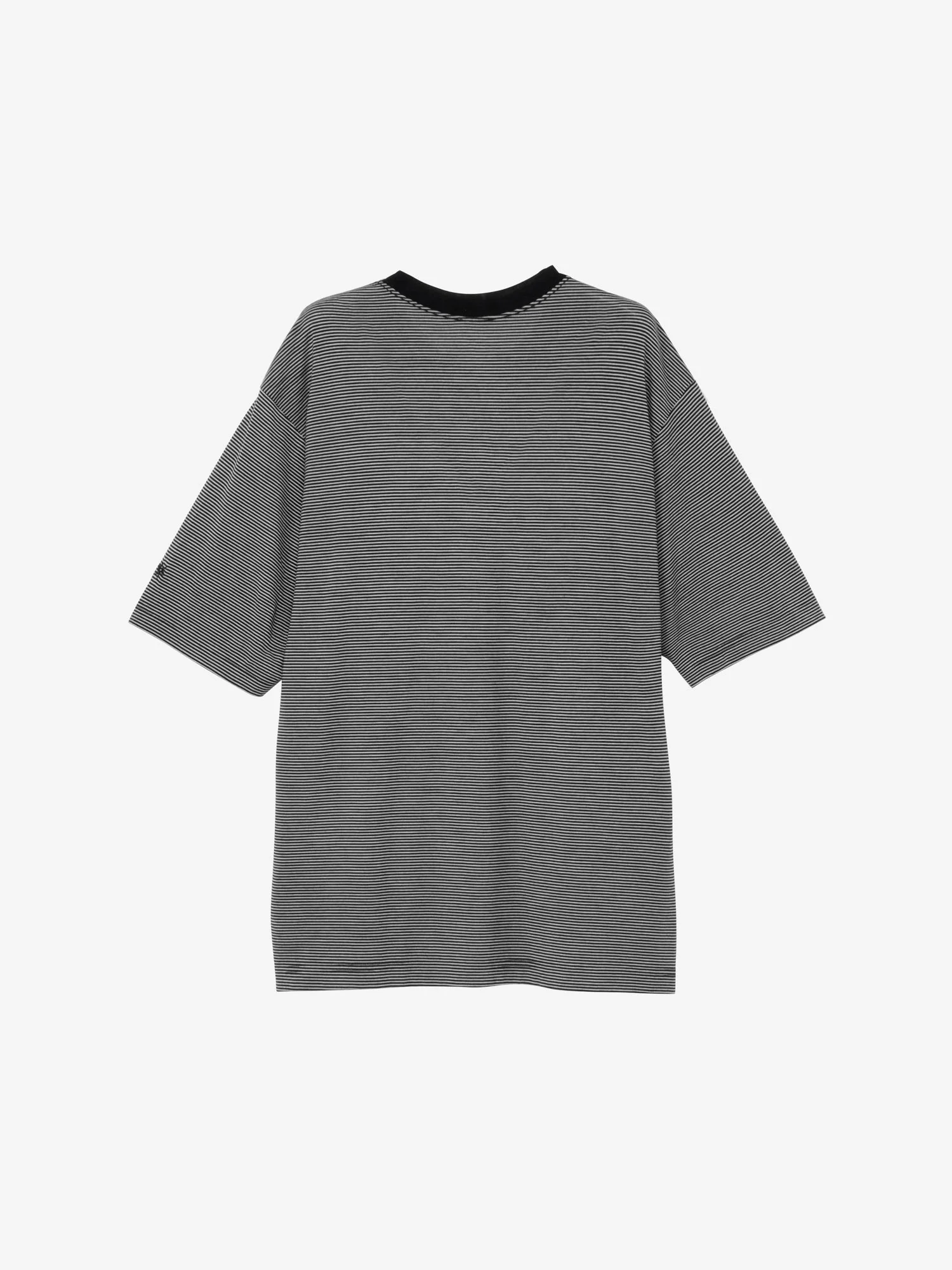 Striped Wool x Lyocell Jersey T-shirt - Image 8