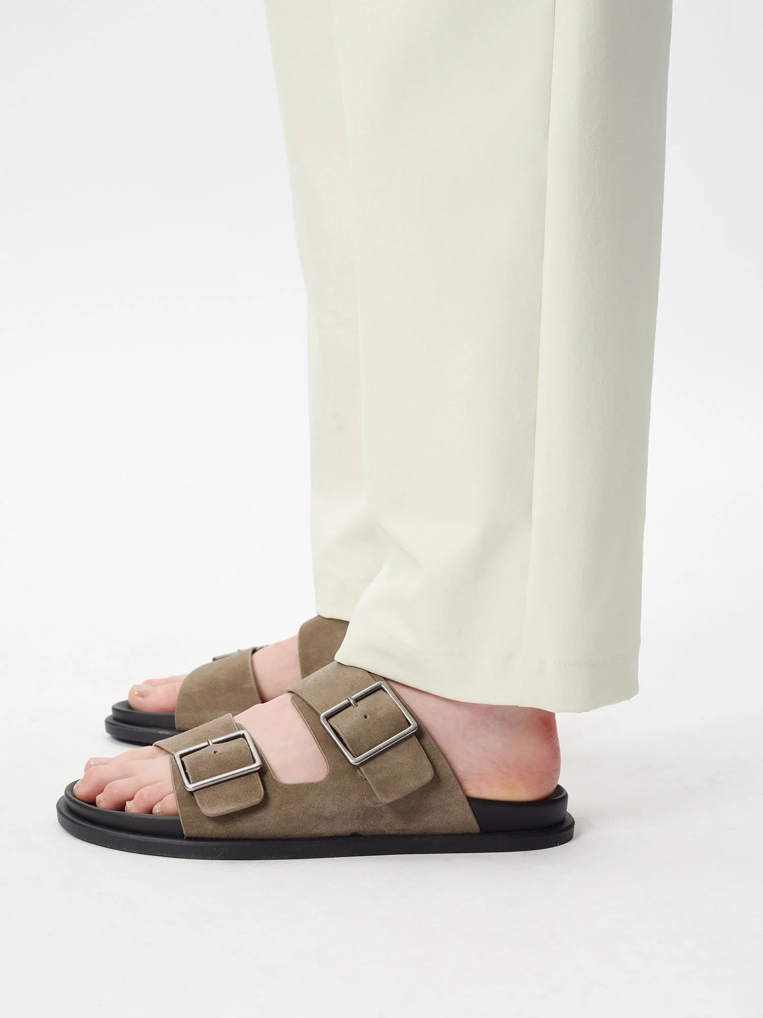 One Tuck Stick Stretch Pants - Image 11