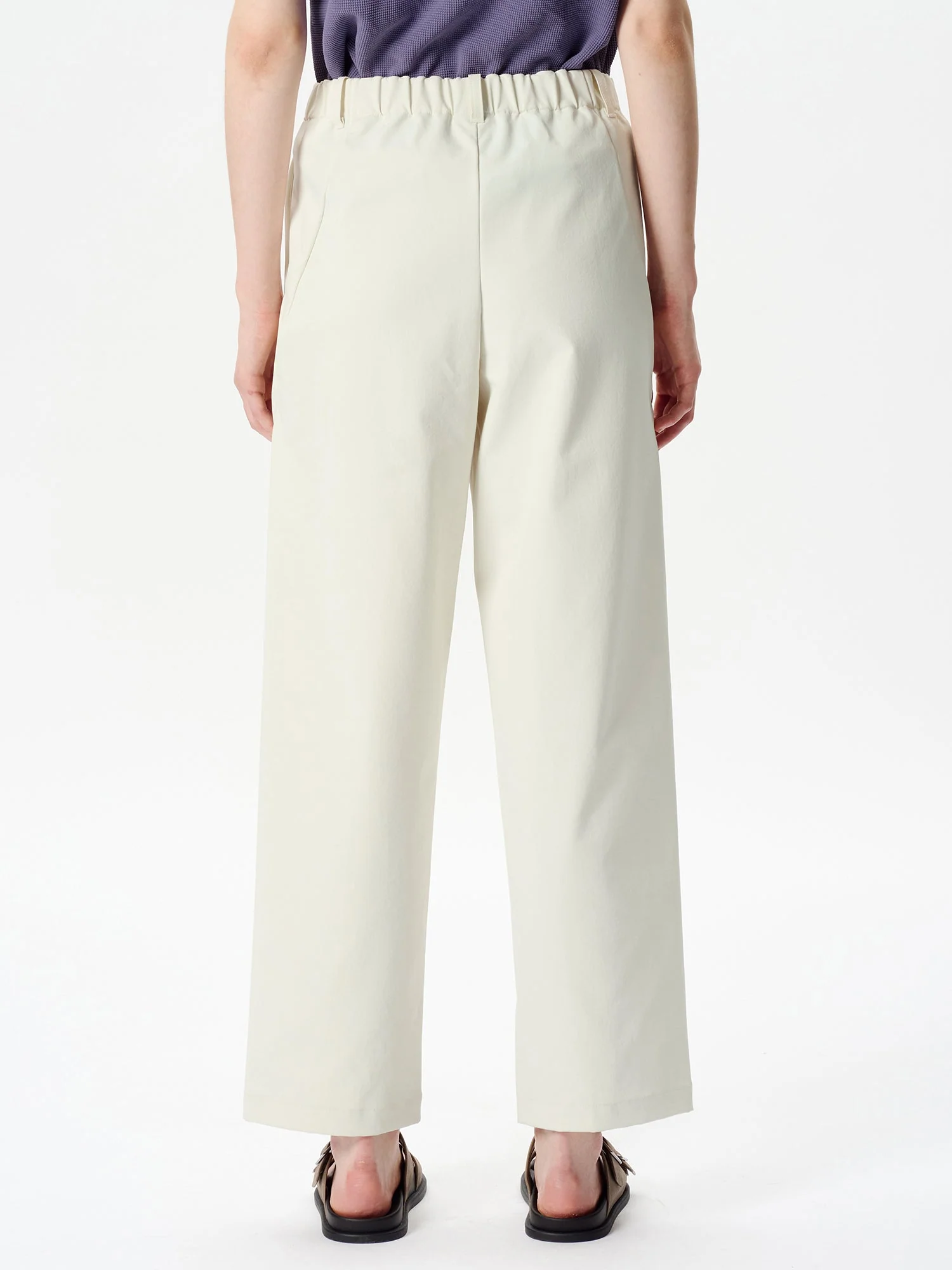 One Tuck Stick Stretch Pants - Image 6