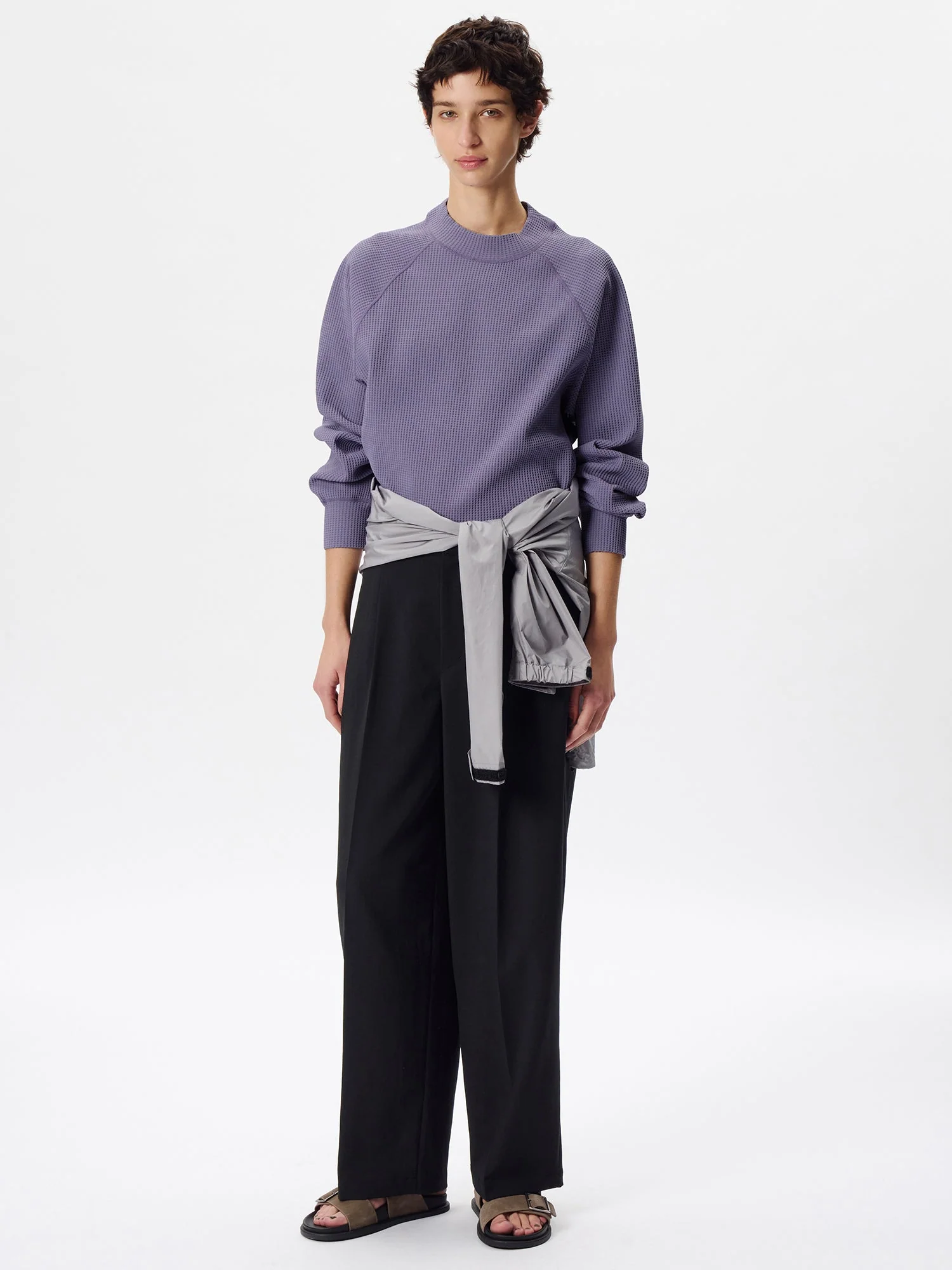 2-tuck Straight Pants - Image 4