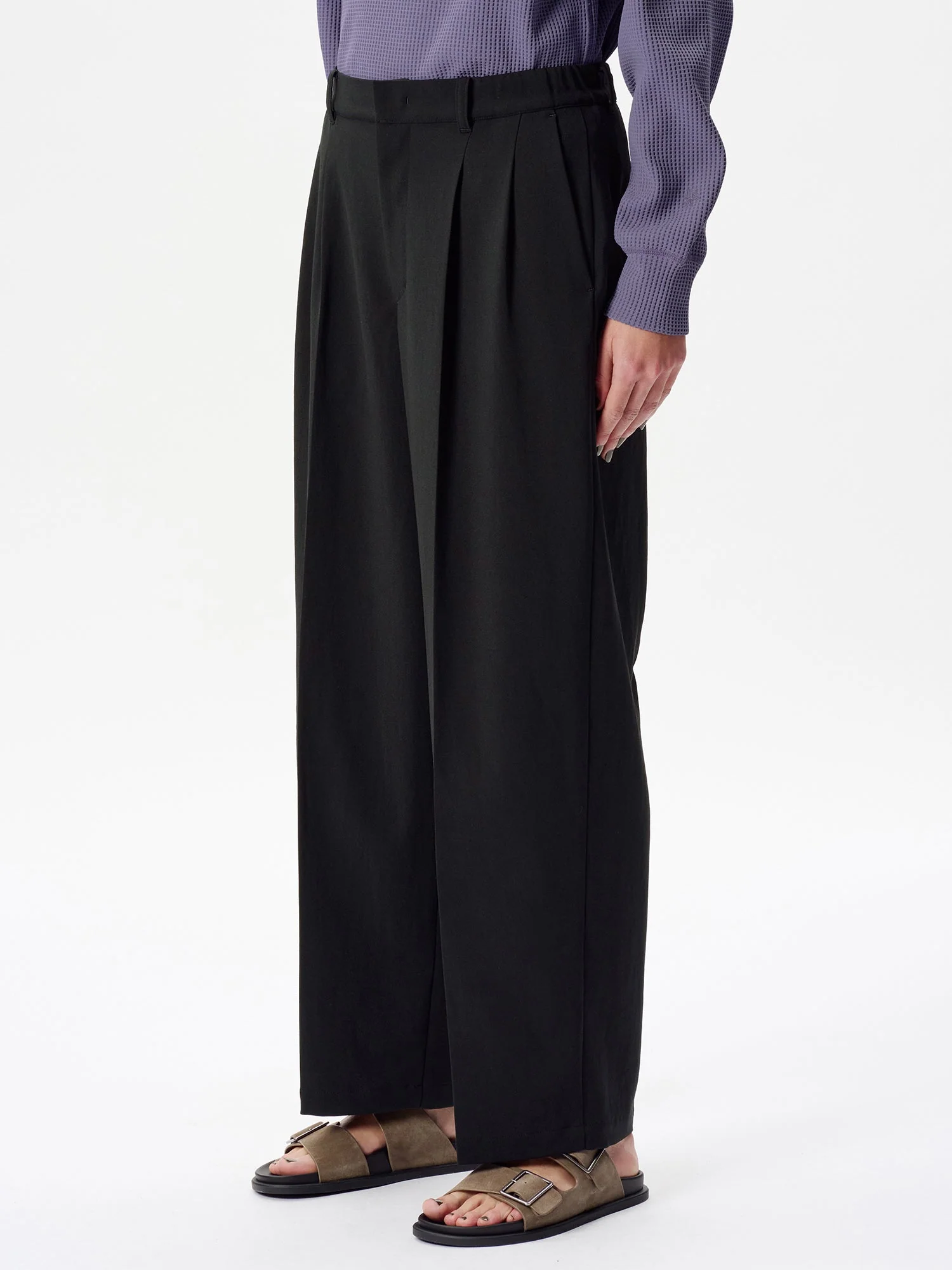 2-tuck Straight Pants - Image 5