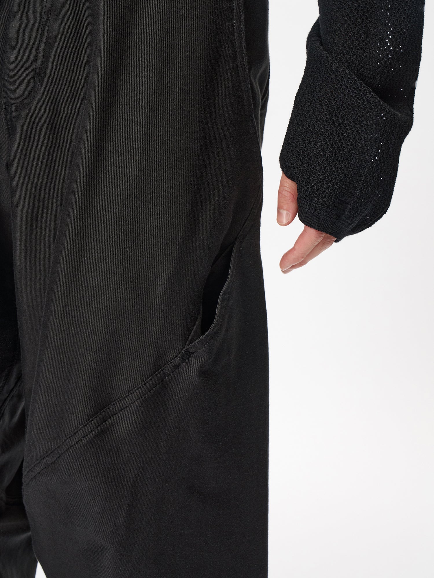 Goldwin 0 Cotton Silk Blend Helicoid Wide Pants - Image 11