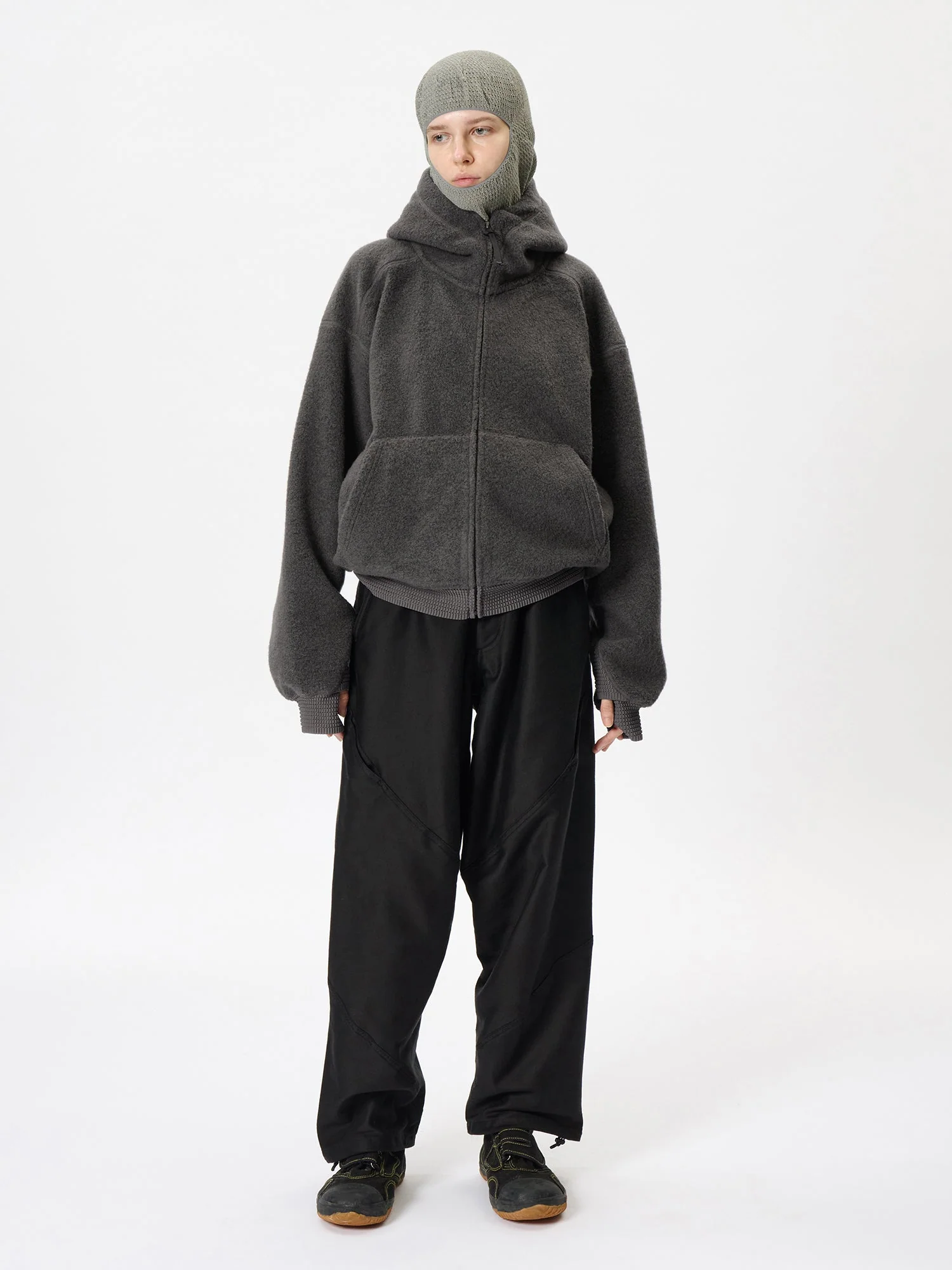 Goldwin 0 Cotton Silk Blend Helicoid Wide Pants - Image 7
